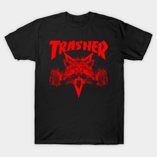 TRASHER (candy red) T-Shirt